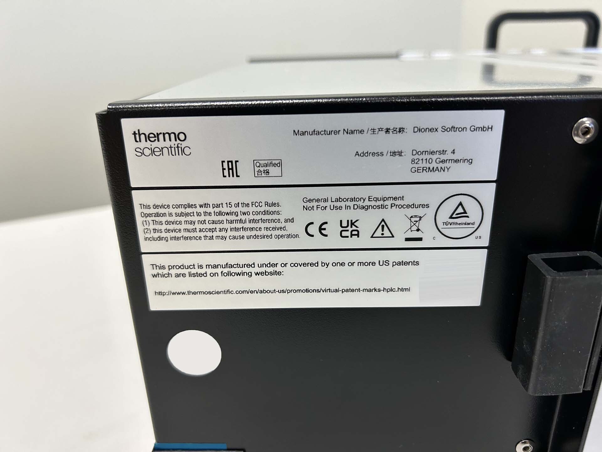 Foto Verwendet THERMO SCIENTIFIC VF-D40-A Zum Verkauf