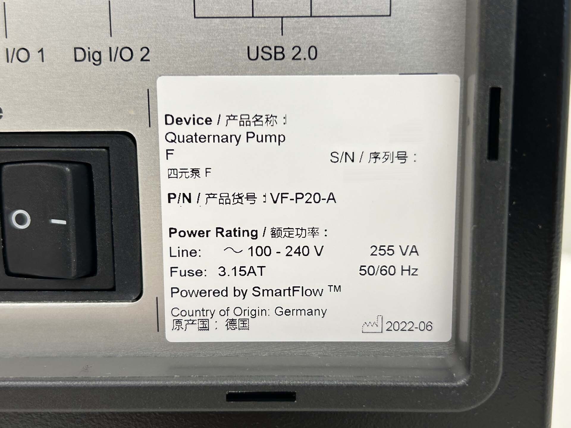 フォト（写真） 使用される THERMO SCIENTIFIC VF-P20-A 販売のために