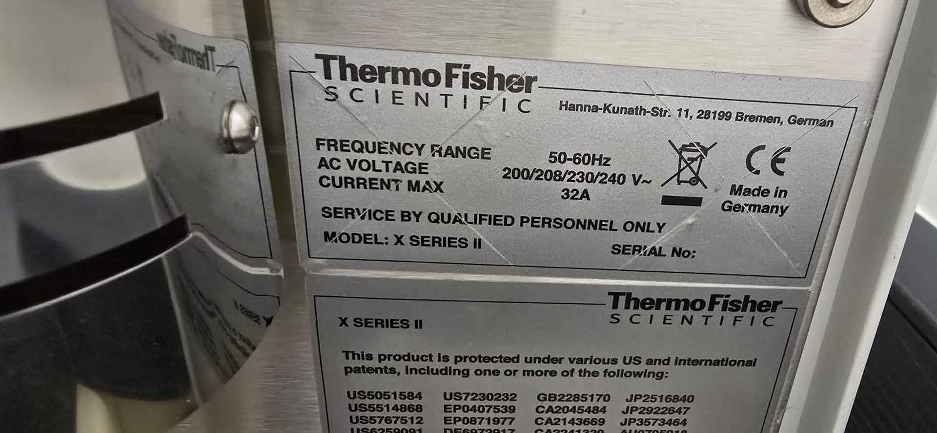 Photo Used THERMO SCIENTIFIC X Series 2 For Sale