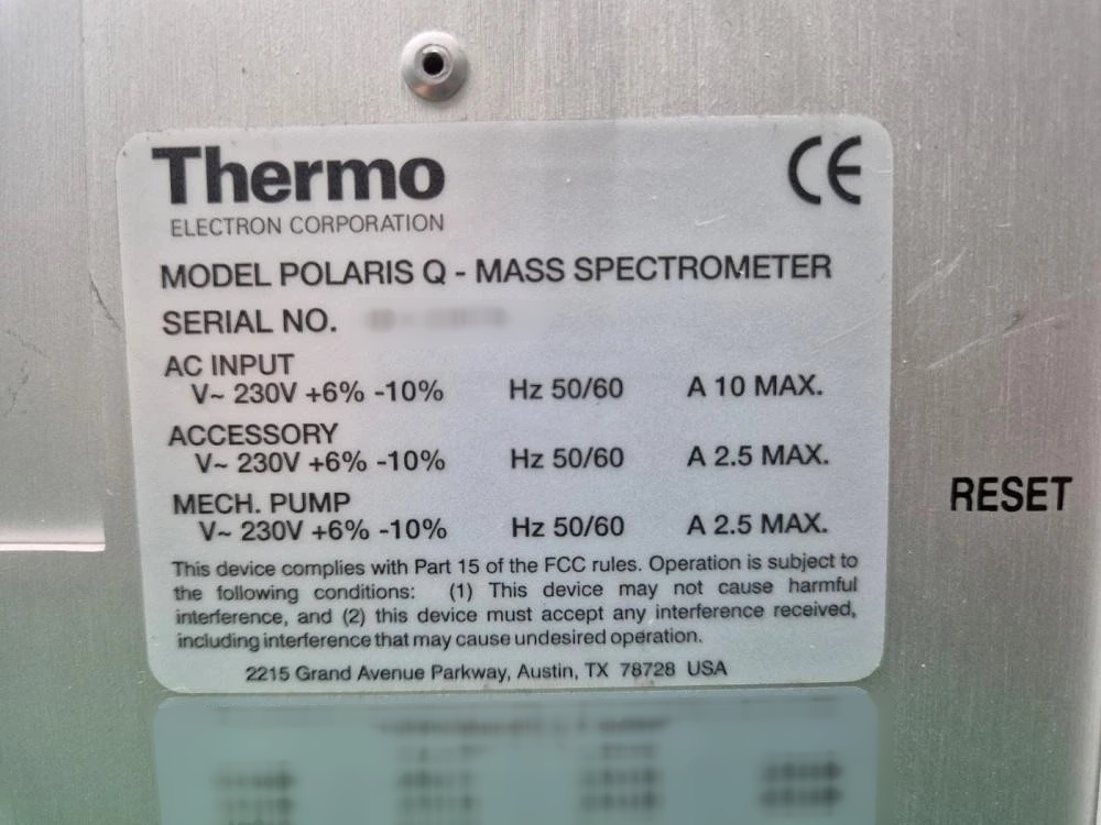 사진 사용됨 THERMO Polaris Q 판매용