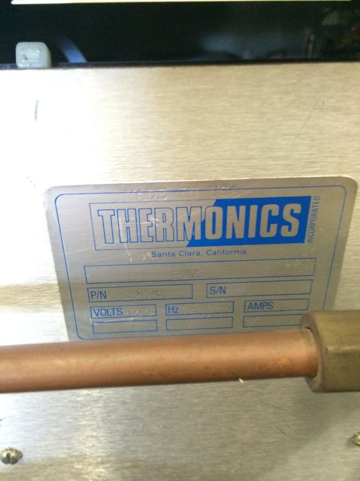 Photo Used THERMONICS T 2050 For Sale