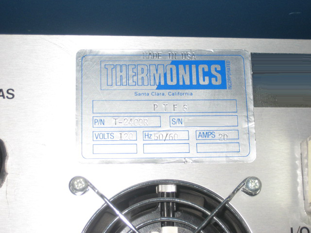 Photo Used THERMONICS T 2400R For Sale