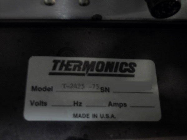 Photo Used THERMONICS T 2425 For Sale