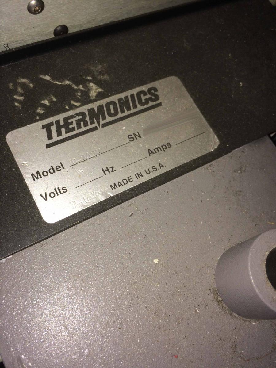 Photo Used THERMONICS T 2427 For Sale