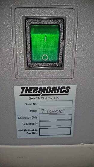 圖為 已使用的 THERMONICS T 2500E 待售