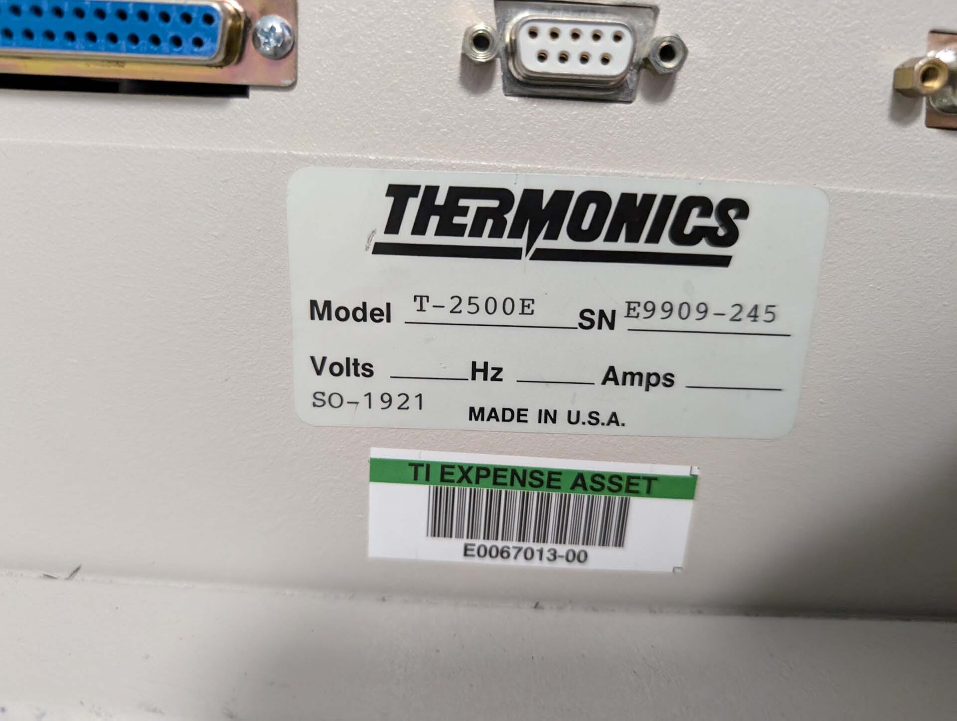 사진 사용됨 THERMONICS T 2500E 판매용