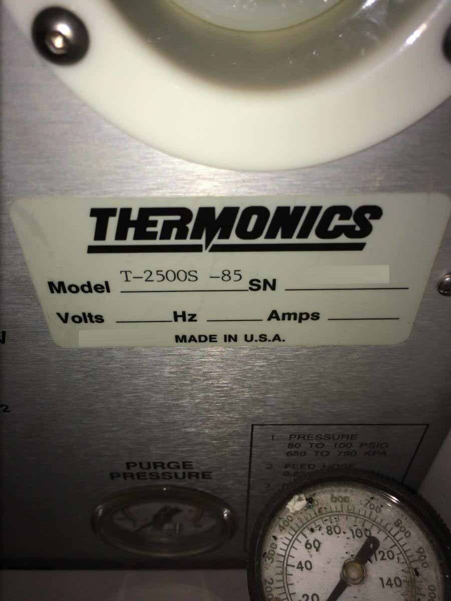 圖為 已使用的 THERMONICS T 2500S-85 待售