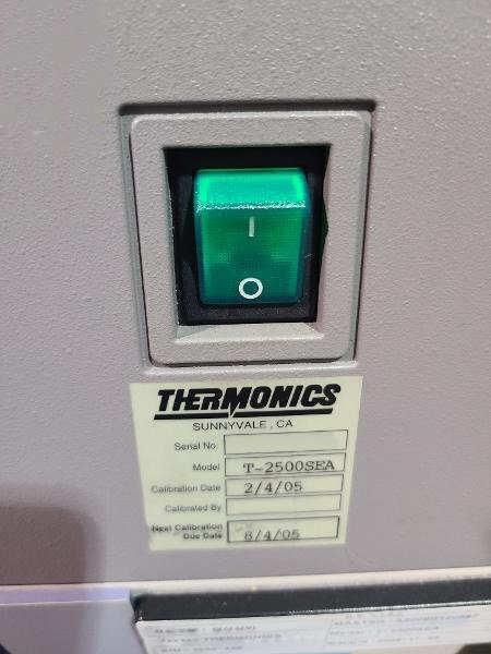 Photo Used THERMONICS T-2500SEA For Sale