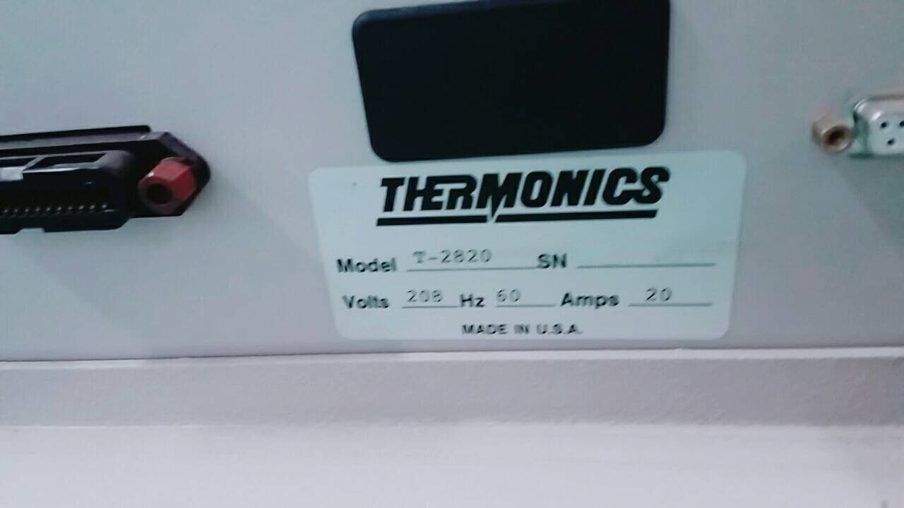 Photo Used THERMONICS T 2820 For Sale