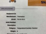 图为 已使用的 THERMOTRON FM-64-SS-5 待售