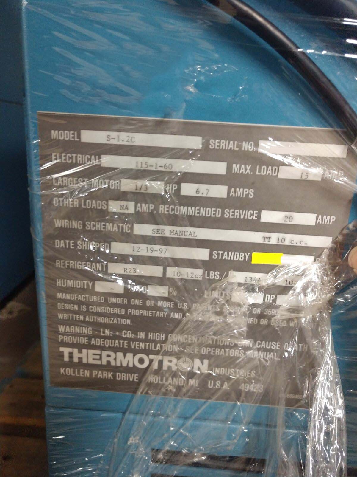 图为 已使用的 THERMOTRON S-1.2C 待售