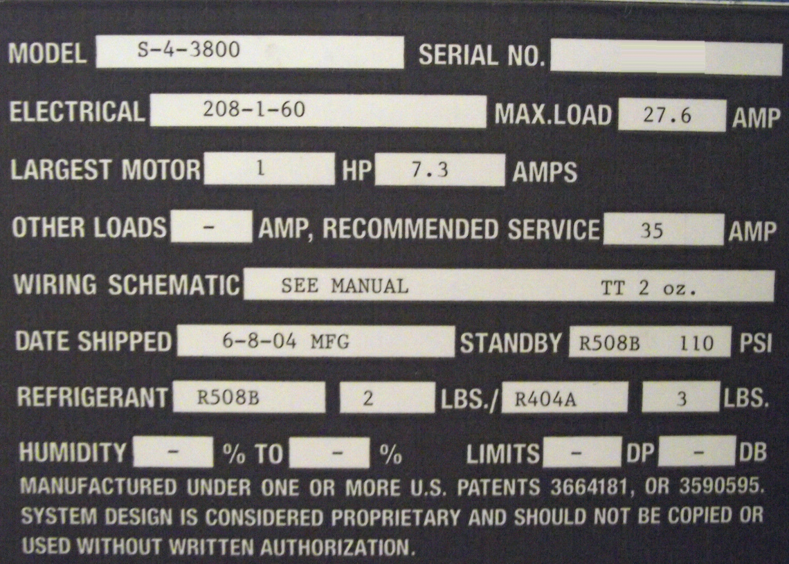 Photo Used THERMOTRON S-4-3800 For Sale