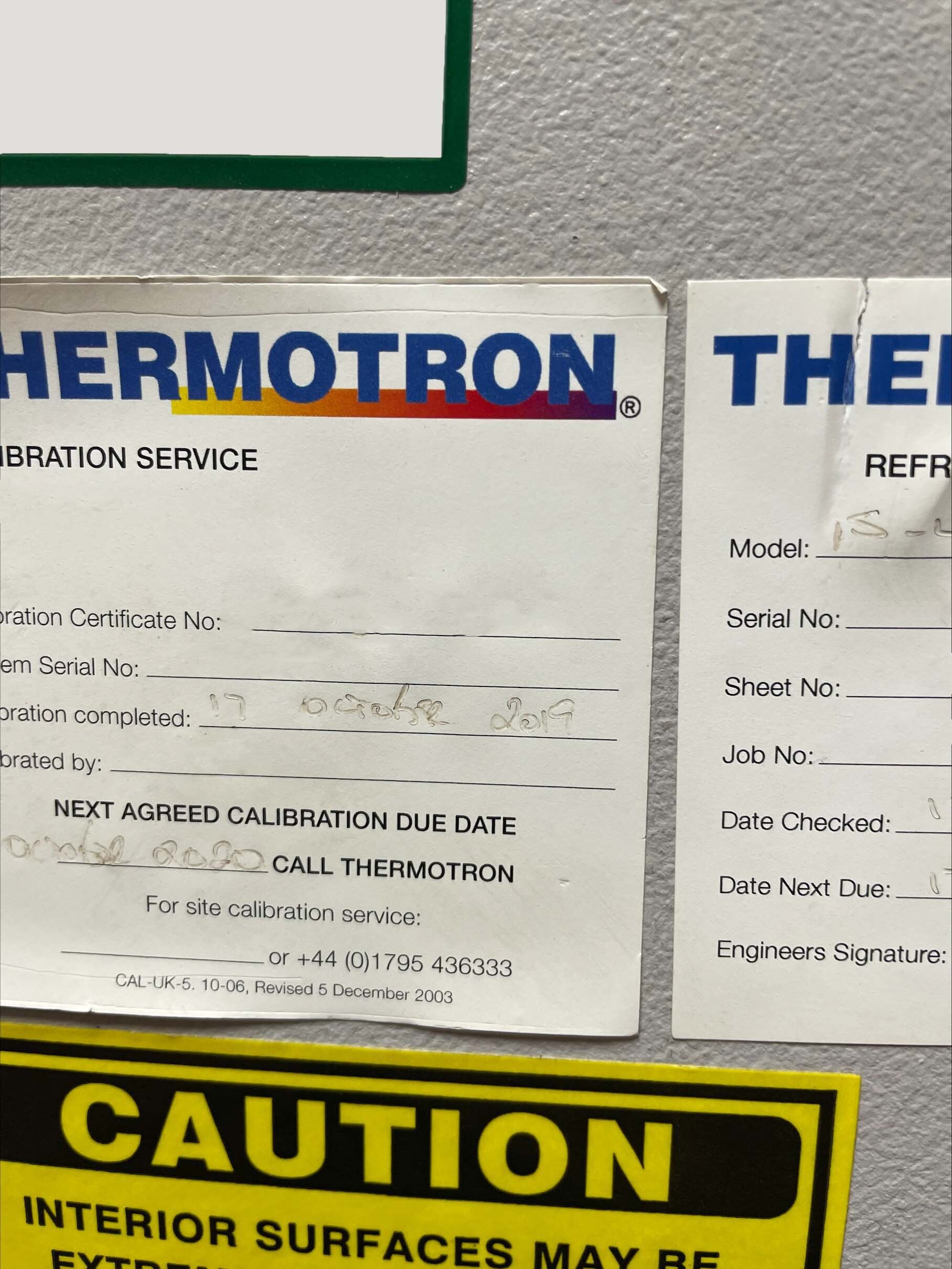 Photo Used THERMOTRON S-4-3800 For Sale