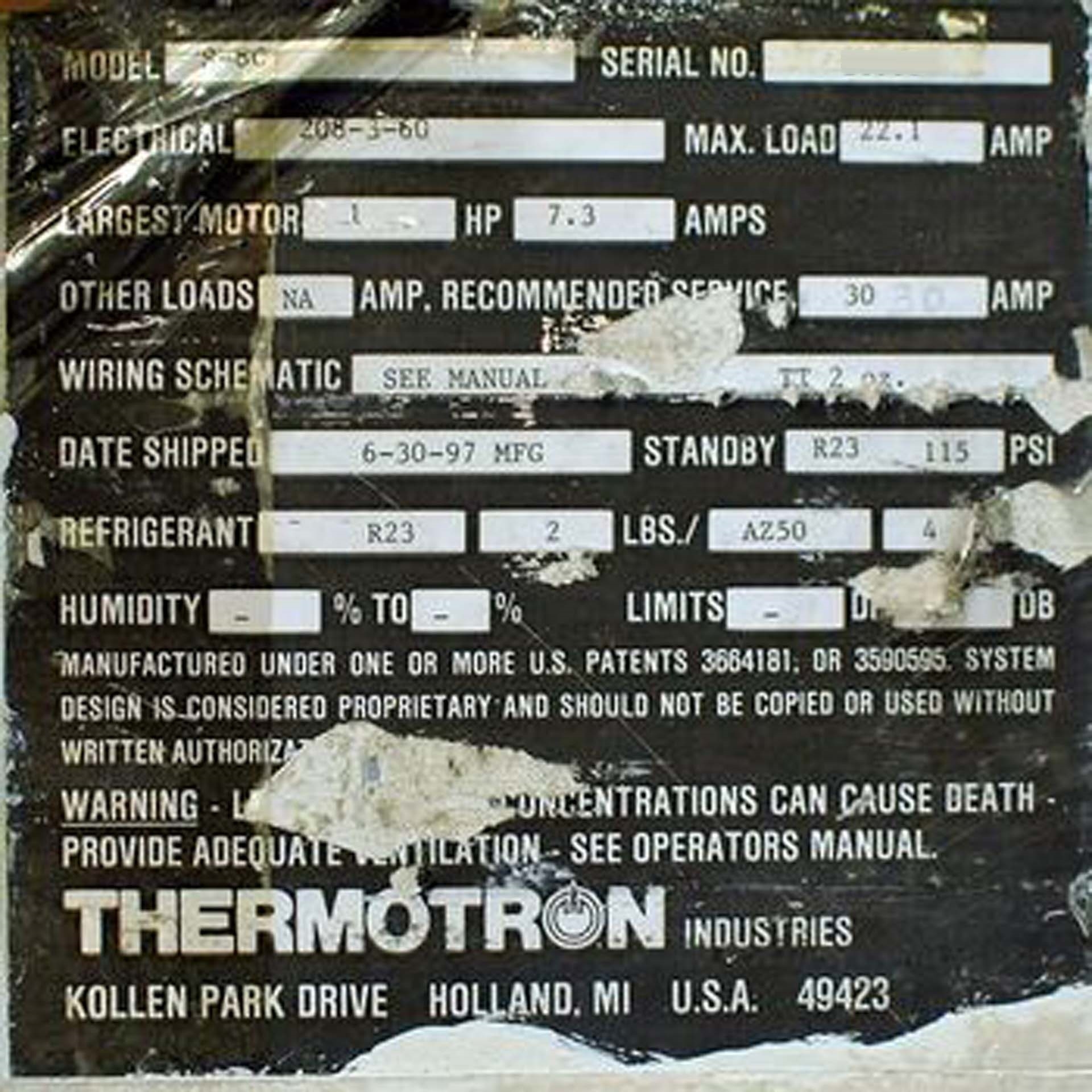 사진 사용됨 THERMOTRON S-8C 판매용