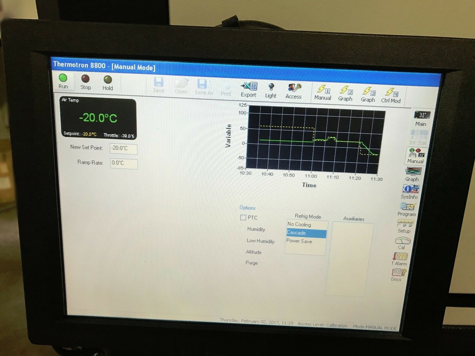 Photo Used THERMOTRON SE 600-3-3 For Sale