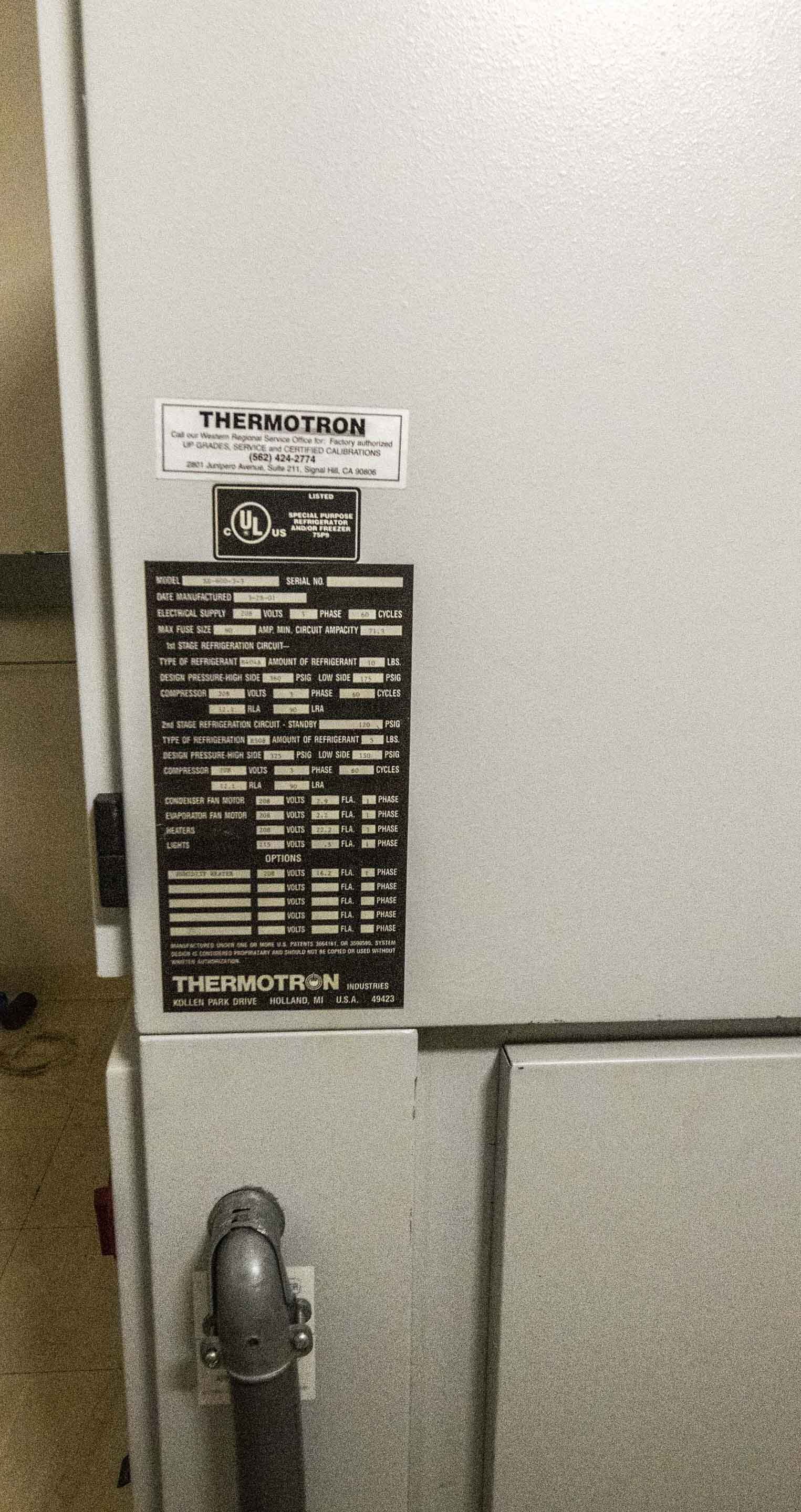 Photo Used THERMOTRON SE 600-3-3 For Sale