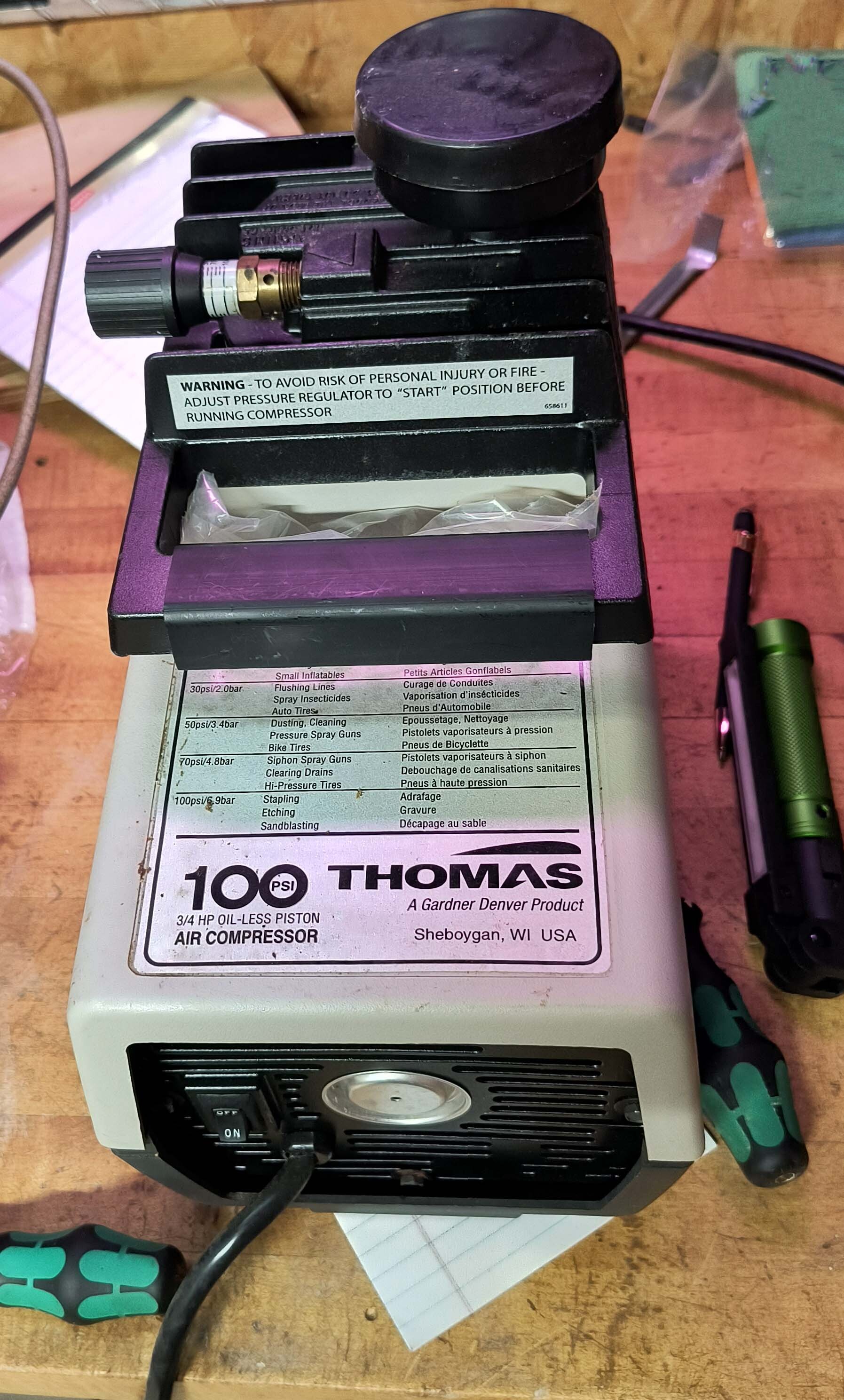 图为 已使用的 THOMAS 1020 待售