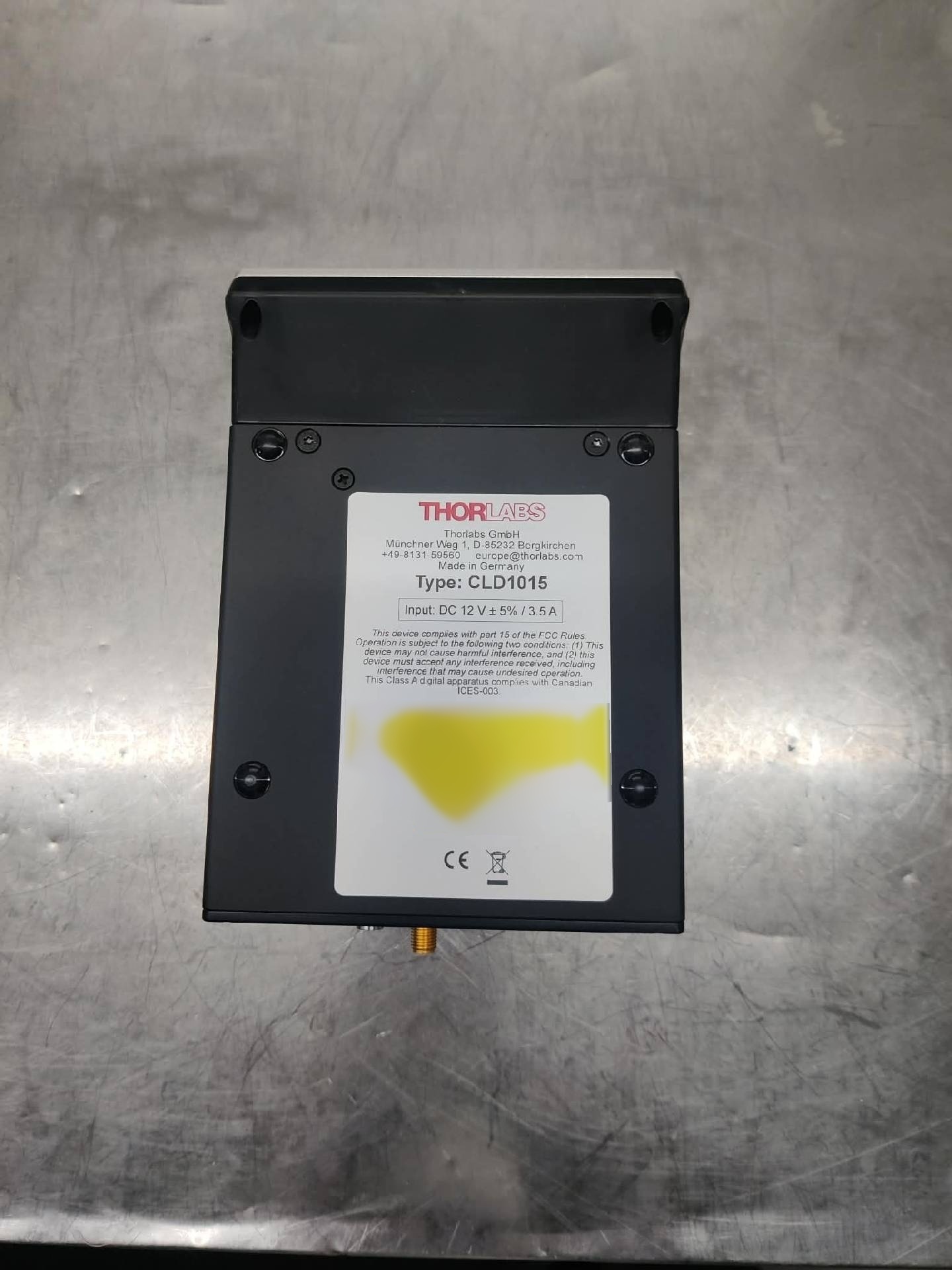 圖為 已使用的 THORLABS CLD1015 待售