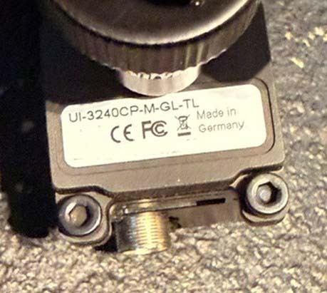 フォト（写真） 使用される THORLABS UI-3240CP-M-GL-TL 販売のために