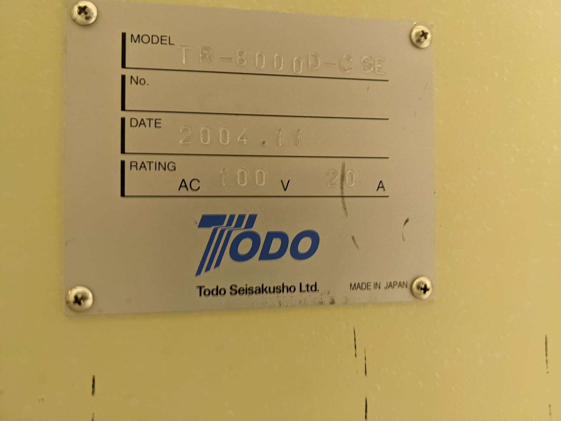 圖為 已使用的 TODO TR-8000D-CSE 待售