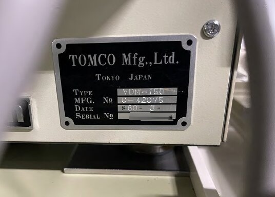 사진 사용됨 TOMCO VDM-150 판매용