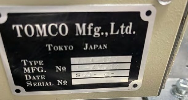 사진 사용됨 TOMCO VDM-150 판매용