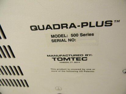 TOMTEC Quadra Plus 500 Series #9125518