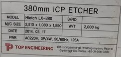 사진 사용됨 TOP ENGINEERING Hietch LX-380 판매용