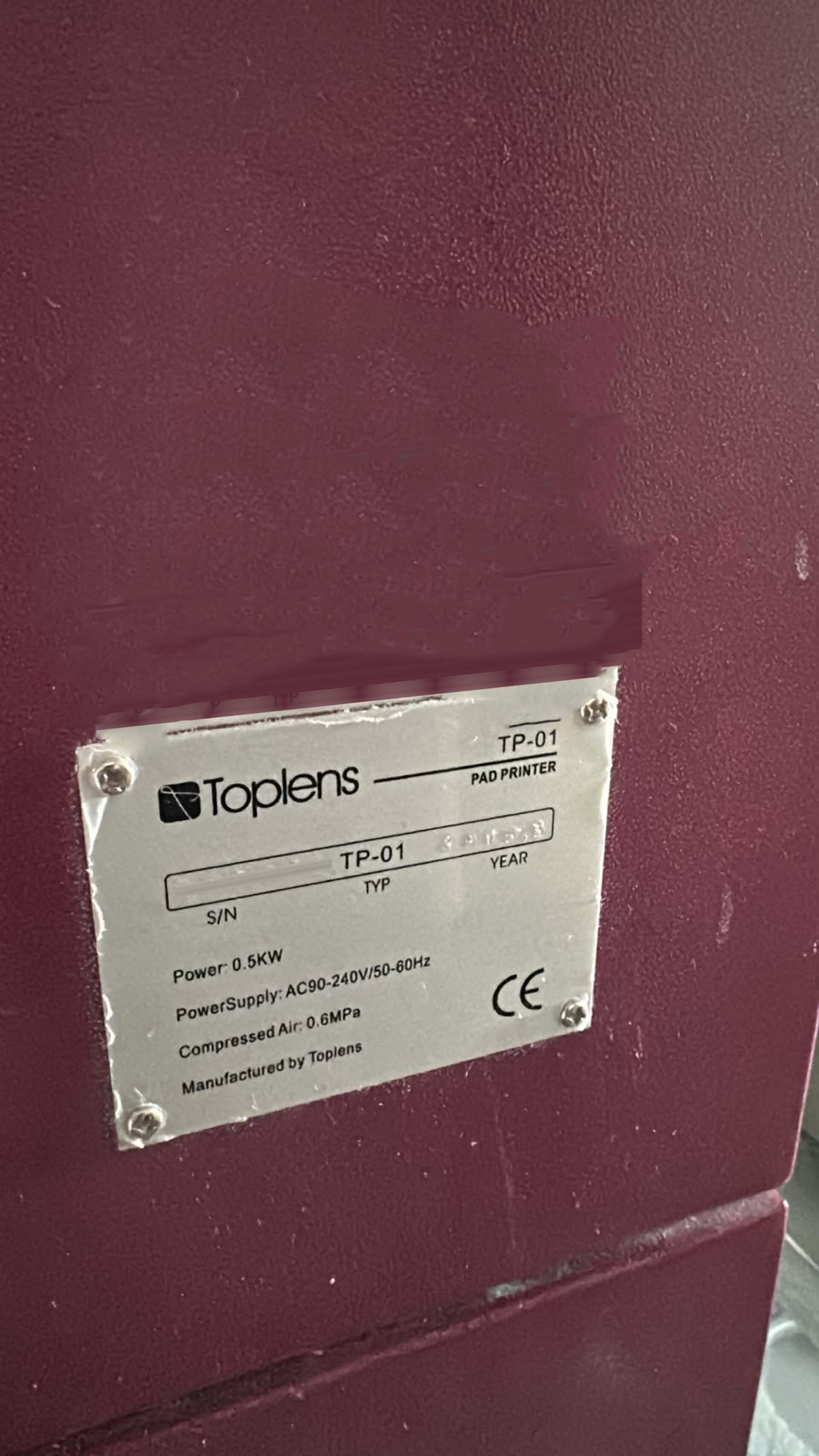图为 已使用的 TOPLENS TP-01 待售