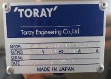 Photo Used TORAY FC 300082W1 For Sale