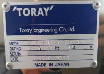 Photo Used TORAY FC 300082W1 For Sale