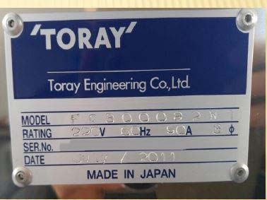 圖為 已使用的 TORAY FC 300082W1 待售