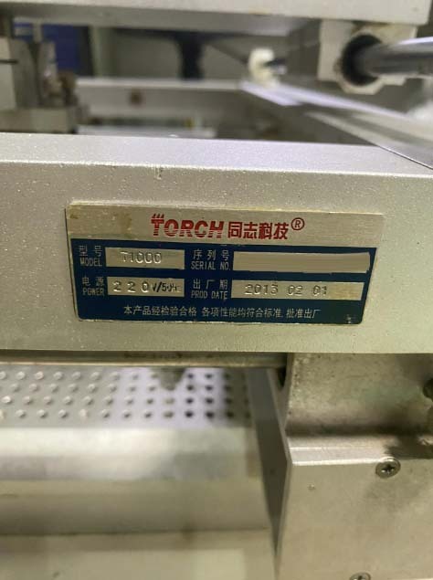 Photo Used TORCH T1000 For Sale