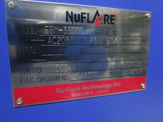 图为 已使用的 TOSHIBA / NUFLARE EBM 3500S 待售