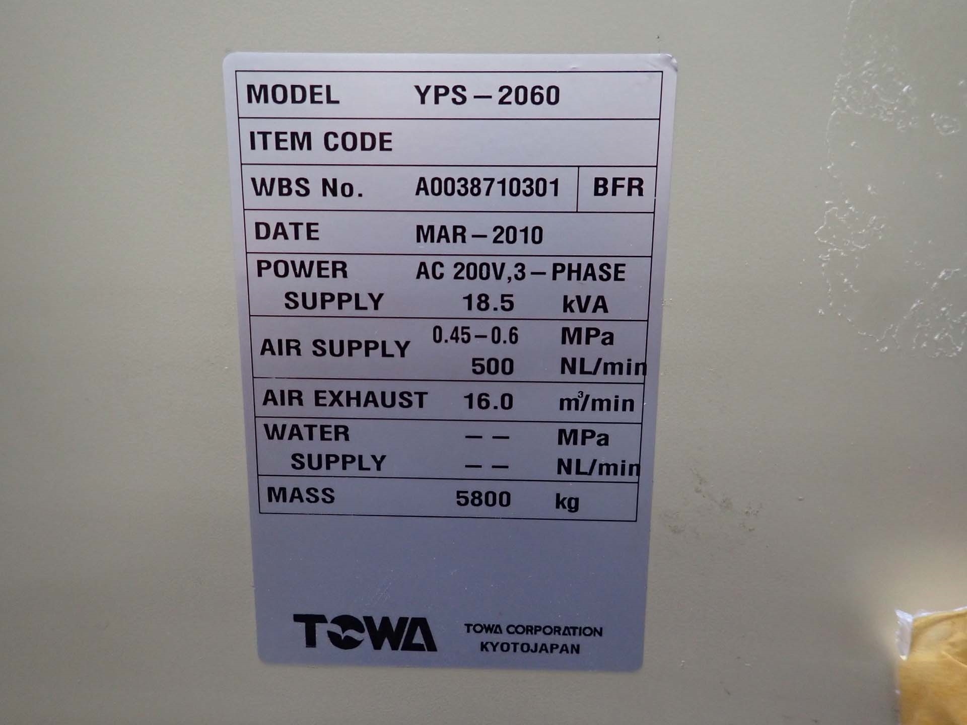 사진 사용됨 TOWA YPS-2060 판매용