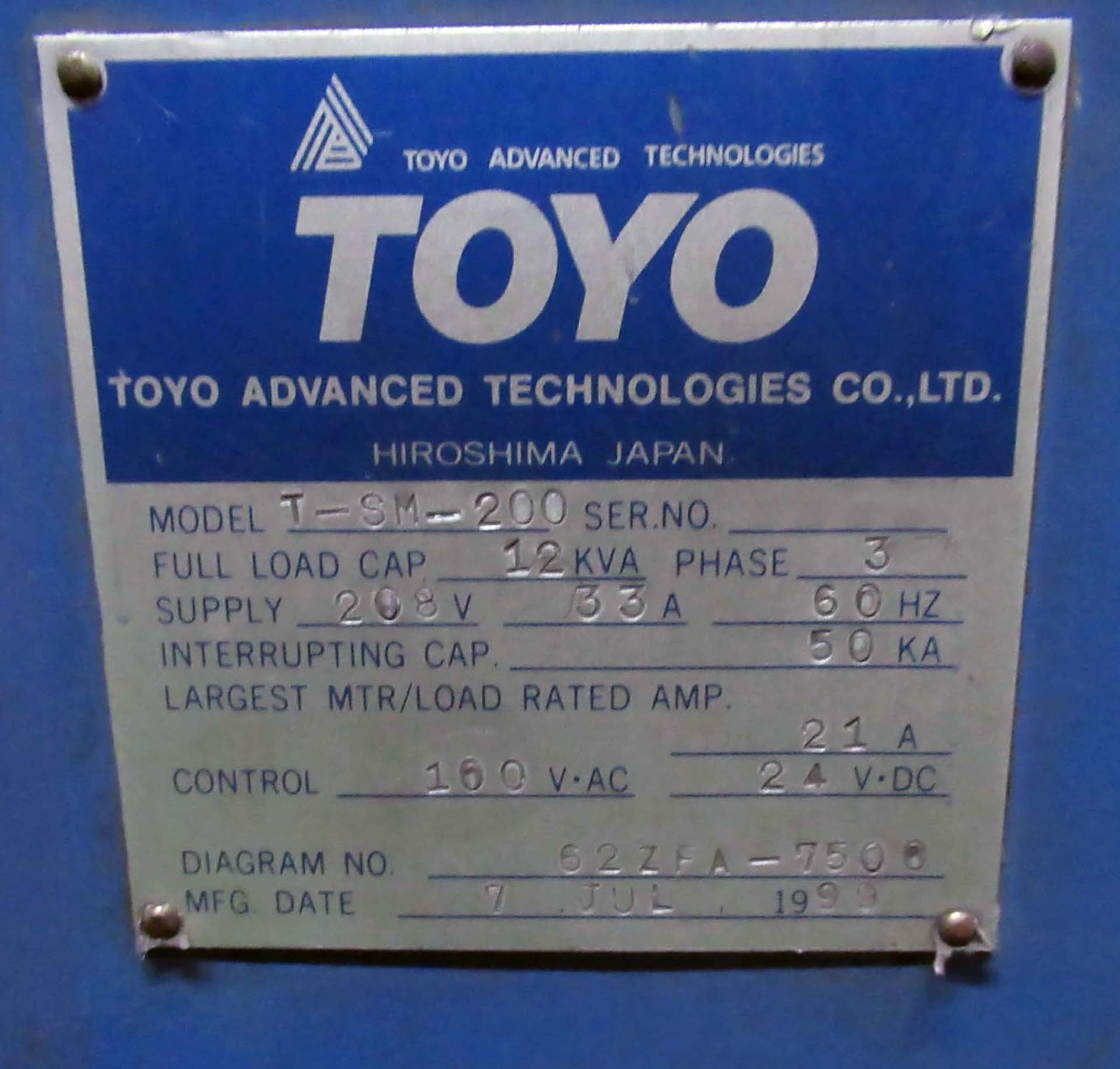 图为 已使用的 TOYO T-SM-200 待售