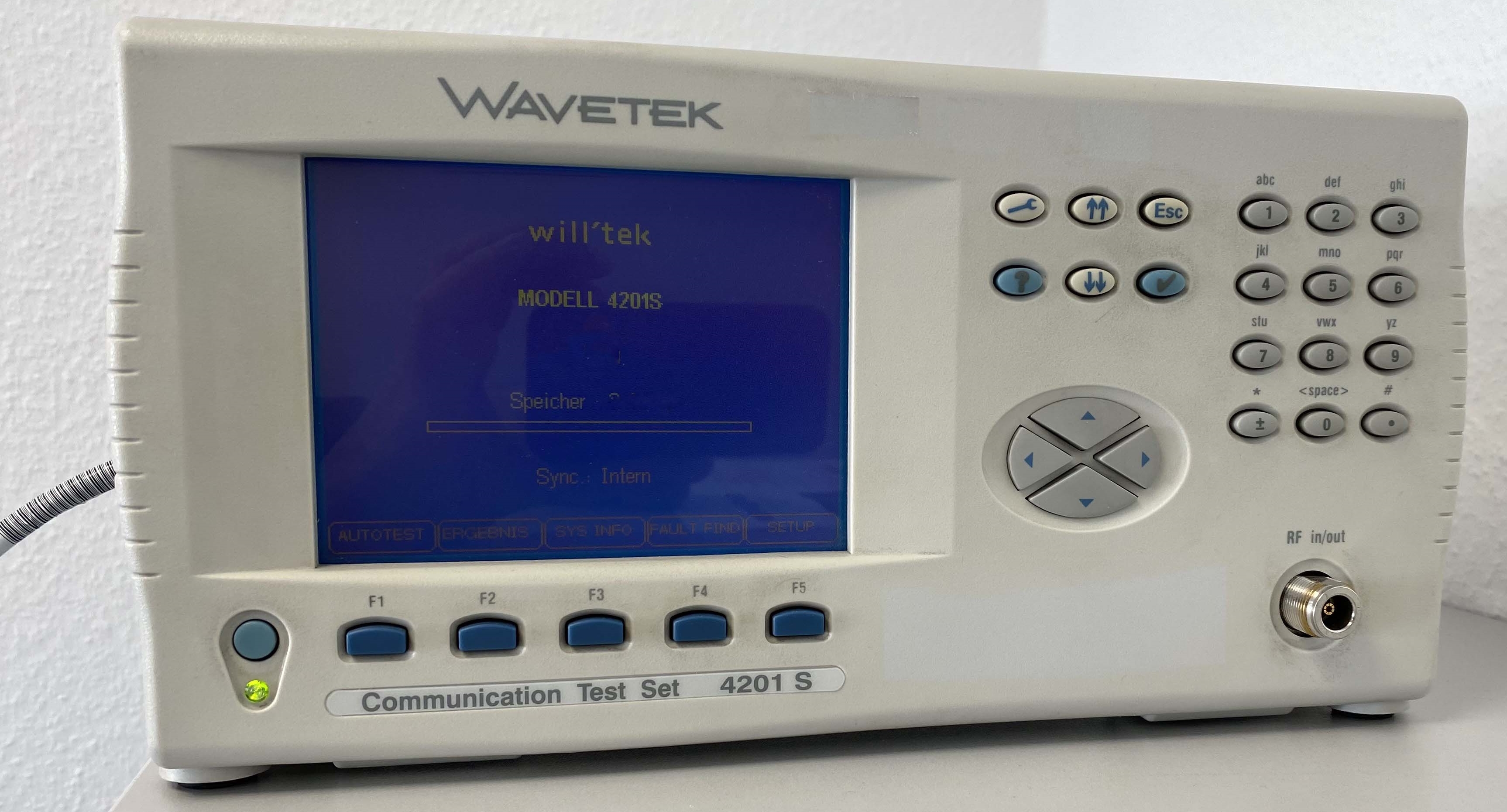 Foto Verwendet WAVETEK 4201S Zum Verkauf