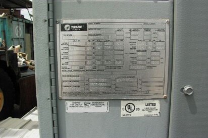 TRANE RTAA 100 Chiller used for sale price #95354 > buy from CAE