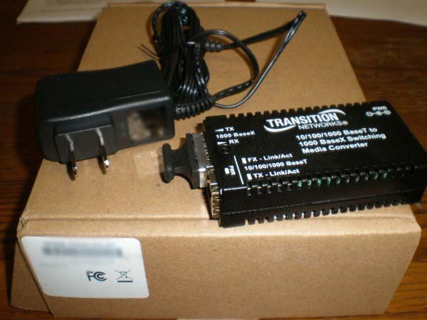 Photo Used TRANSITION NETWORKS M/GE-PSW-SX-01 For Sale