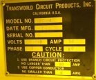 Photo Used TRANSWORLD CIRCUIT PRODUCTS HDS-24 For Sale