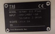 圖為 已使用的 TEST RESEARCH INC / TRI TR 7007 SII Plus 待售