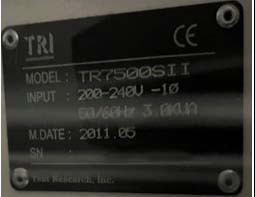 圖為 已使用的 TEST RESEARCH INC / TRI TR7500 SII 待售