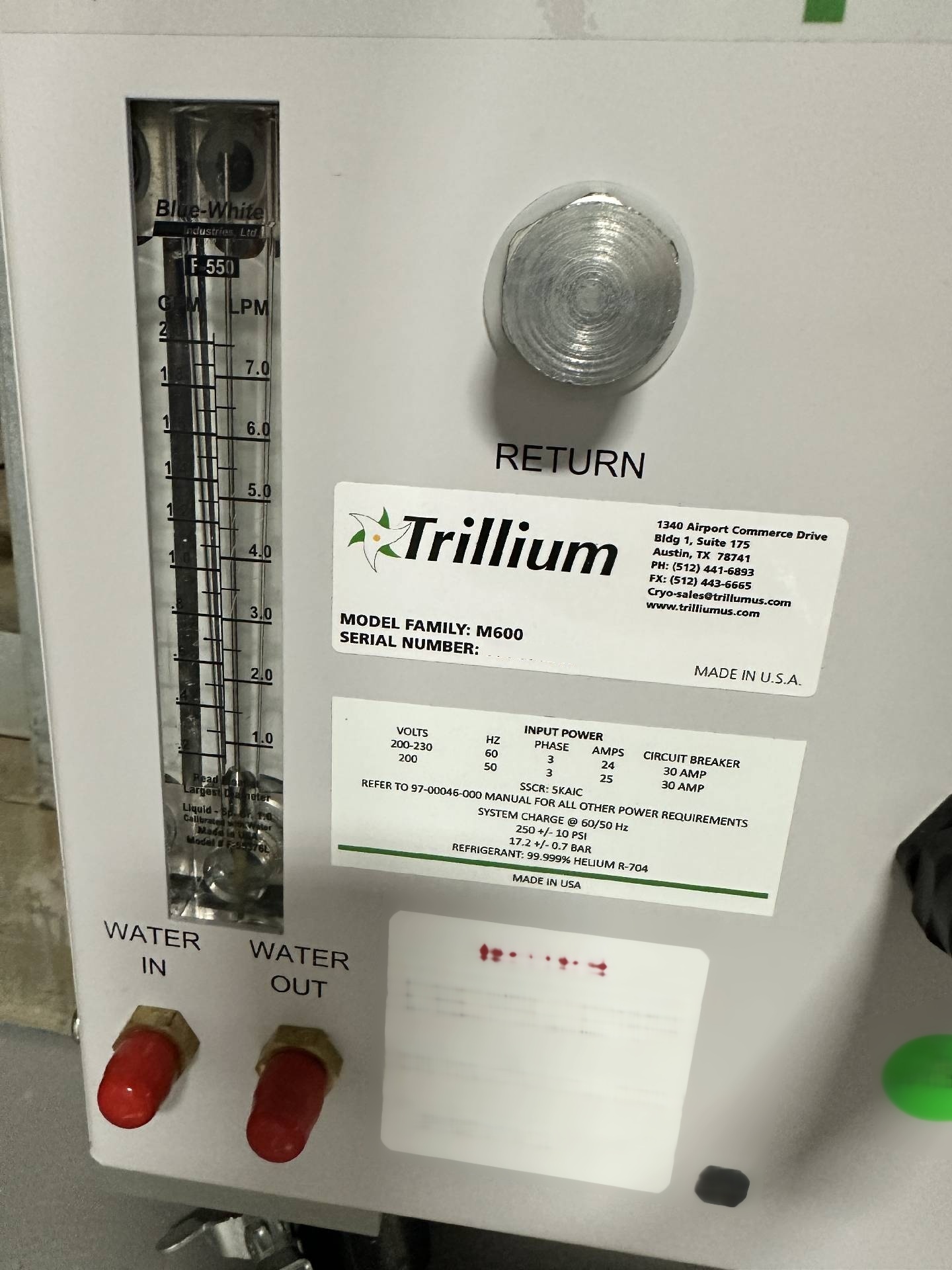 Photo Utilisé TRILLIUM M600 À vendre
