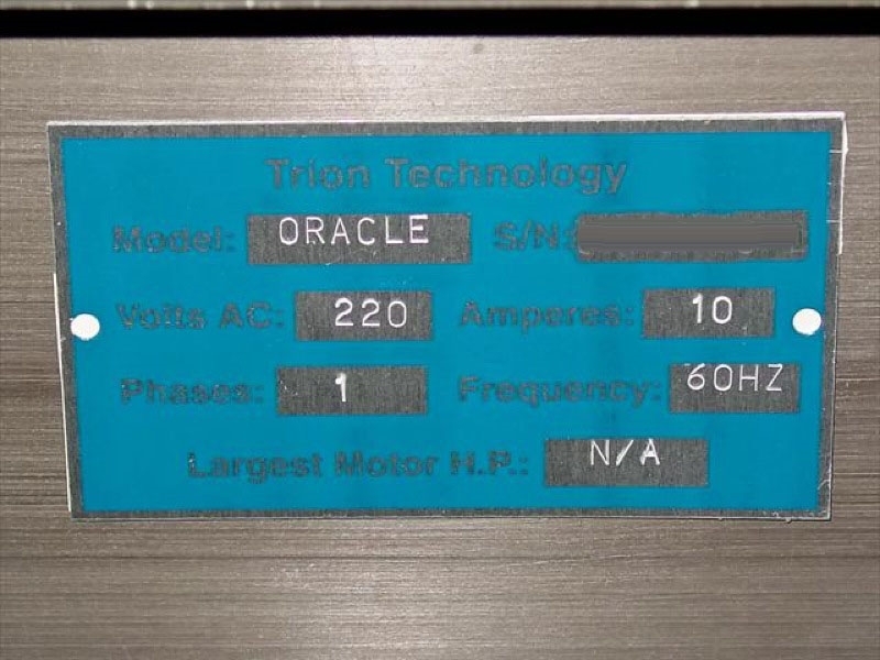 フォト（写真） 使用される TRION Oracle 販売のために