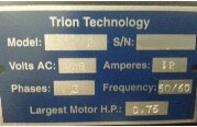 Photo Used TRION Phantom II For Sale