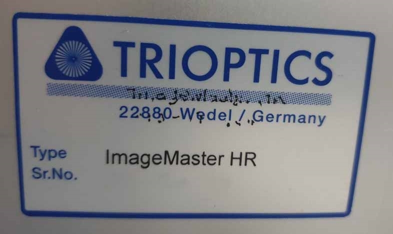 사진 사용됨 TRIOPTICS ImageMaster HR 판매용