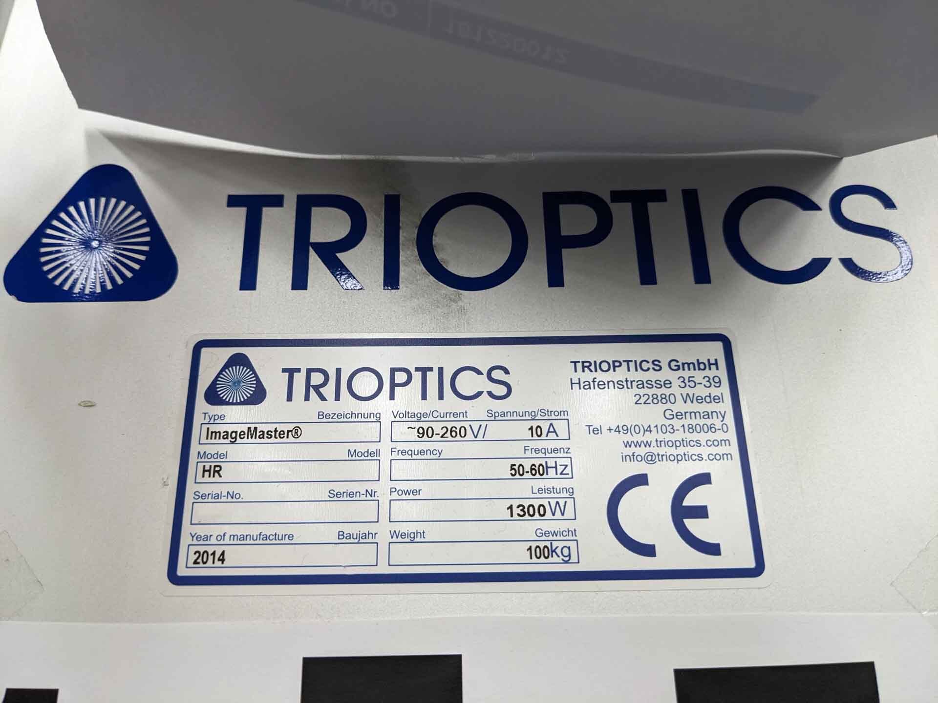 圖為 已使用的 TRIOPTICS ImageMaster HR 待售
