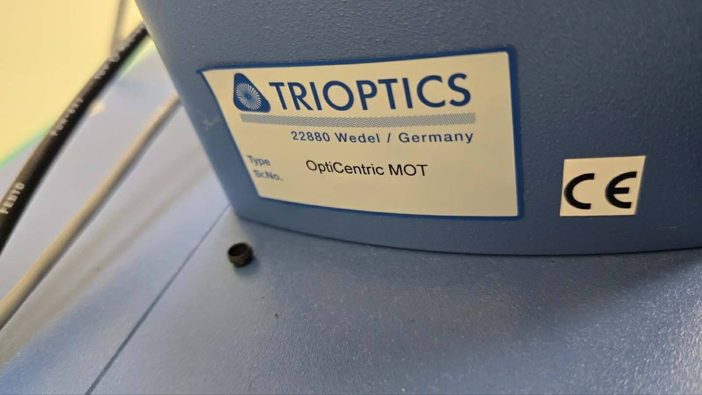 Photo Used TRIOPTICS OptiCentric For Sale