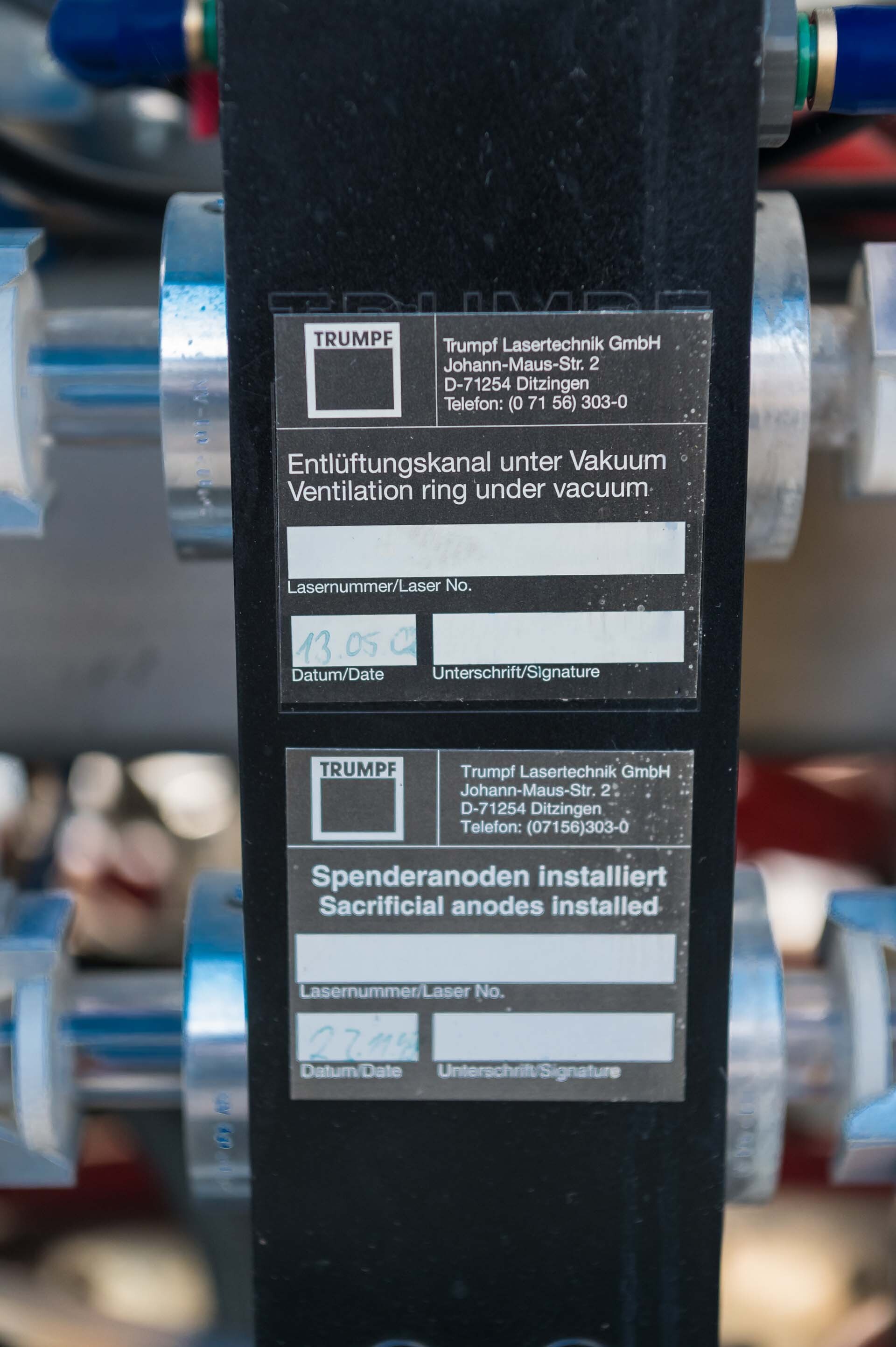 圖為 已使用的 TRUMPF TLF 4000t 待售