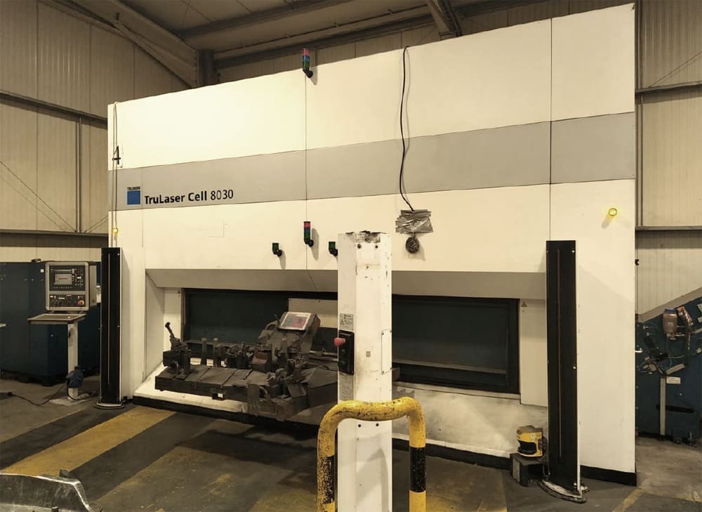 圖為 已使用的 TRUMPF TruLaser CELL 8030 待售